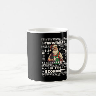 Caneca De Café Feliz Natal Nesta Inflação Econômica Chris Feio