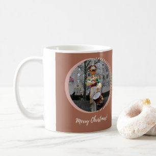 Caneca De Café Feliz Natal NYC Rockefeller Plaza Drummer Boy