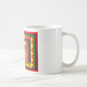 Caneca De Café Feliz Natal O mundo à minha volta é feliz