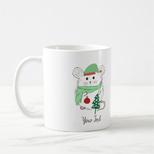 Caneca De Café Feliz Natal para Pequeno Hamster