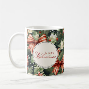 Caneca De Café Feliz Natal Personalizado