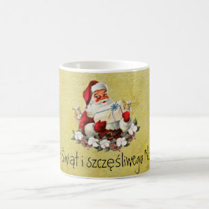 Caneca De Café Feliz Natal Presente para o avô