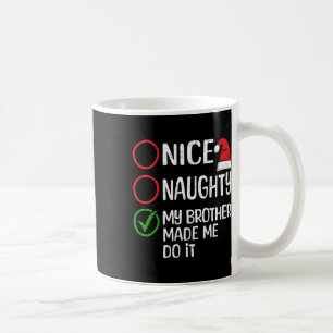 Caneca De Café Feliz Natal Que Meu Irmão Fez Eu Fazer Xm