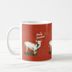 Caneca De Café Feliz Natal Red Deer Mug