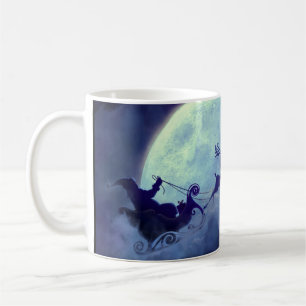 Caneca De Café Feliz Natal Santa Clause feriado Holly