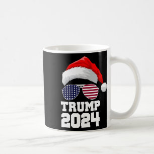 Caneca De Café Feliz Natal Trump 2024
