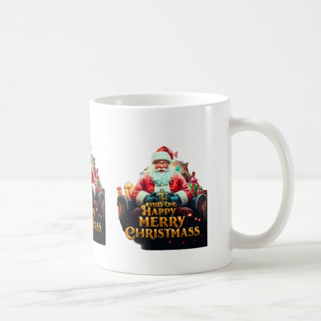 Caneca De Café Feliz NatalMagia (Direita)