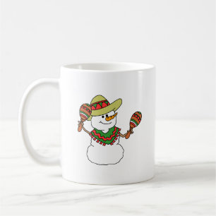 Caneca De Café Feliz Navidad Cartoon Snowman Feliz Natal