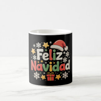 Caneca De Café Feliz Navidad Spanish Mexican Merry Christmas Xmas