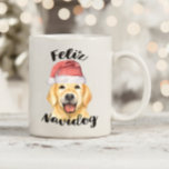 Caneca De Café Feliz Navidog - Cão de Natal<br><div class="desc">Aproveite seu café em uma forma extra de amor de cachorrinho nesta temporada de festas com esta linda caneca temática de cachorro!</div>