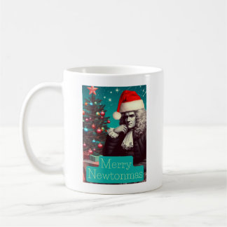 Caneca De Café Feliz Newtonmas Sir Isaac Newton