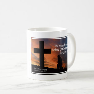 Caneca De Café Feliz oração cristã PAI Dia de os pais