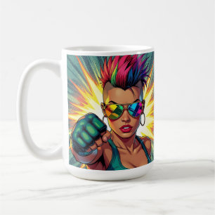 Caneca De Café Feliz Orgulho! Lgbtqia+ Mês
