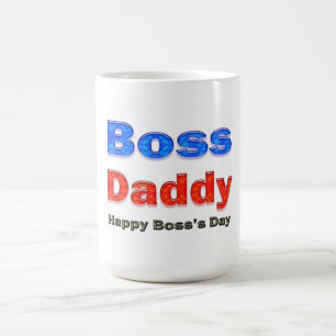 Caneca De Café Feliz Pai do Chefe no Dia do Chefe