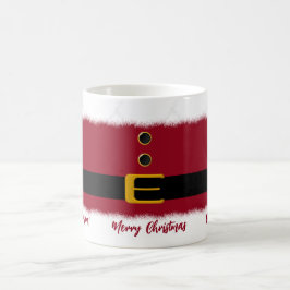 Caneca De Café Feliz Papai noel de Natal-