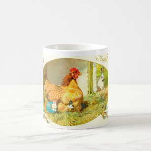 Caneca De Café Feliz Páscoa