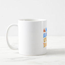 Caneca De Café Feliz Páscoa