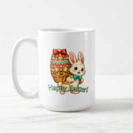 Caneca de Café Feliz Páscoa
