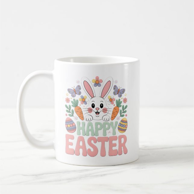 CANECA DE CAFÉ FELIZ PÁSCOA (Esquerda)