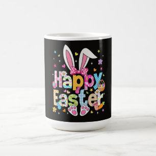Caneca De Café Feliz Páscoa 2026 Coelhinho Fofinho
