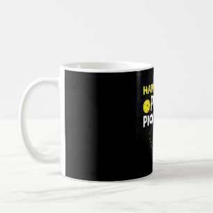 Caneca De Café Feliz Pessoas Jogam Pickleball