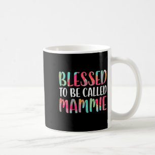 Caneca De Café Feliz por ser chamada de mamãe camisa mulheres mãe