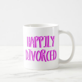 Caneca De Café Feliz Por Ser Mulher Divorcida