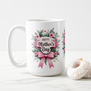 Caneca De Café Feliz presente de Dia de as mães