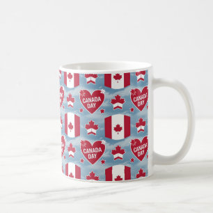 Caneca De Café Feliz presente no dia do Canadá