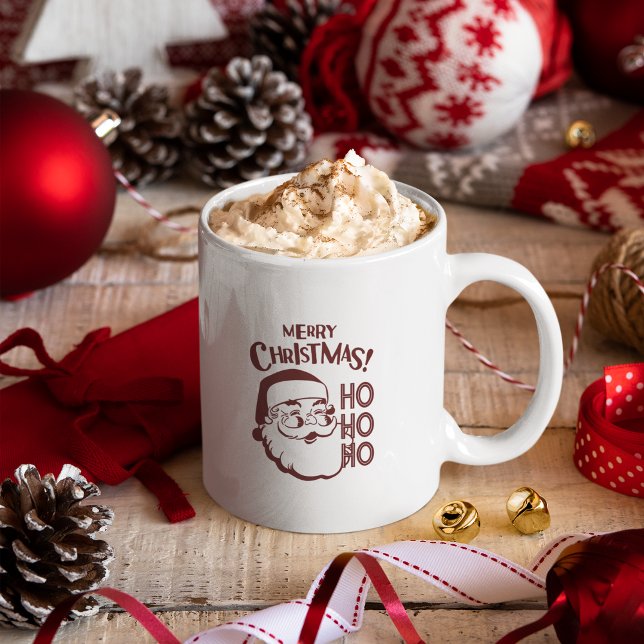 Caneca De Café Feliz presente personalizado de café de Natal Mug (Merry Christmas Coffee Mug Personalized Gift)