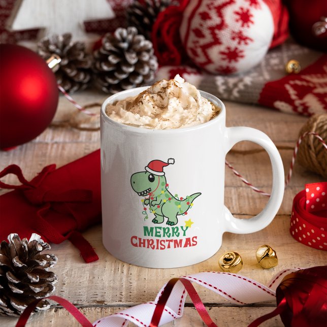 Caneca De Café Feliz presente personalizado de café de Natal Mug (Merry Christmas Coffee Mug Personalized Gift)