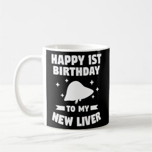 Caneca De Café Feliz primeiro aniversario Para O Meu Novo Surv De