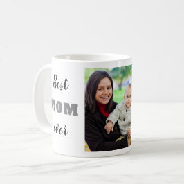 Caneca De Café Feliz Primeiro Dia de as mães, Melhor Foto Da Mãe