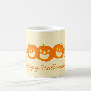 Caneca De Café Feliz Pumpkin Nada Mug Halloween