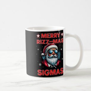 Caneca De Café Feliz Rizz Mas Sigmas Engraçado Alfa Ch