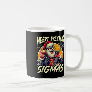 Caneca De Café Feliz Rizzmas Natal Rizz Papais noeis Legal Pulmõe