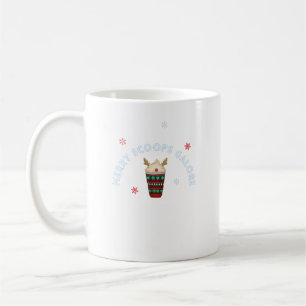 Caneca De Café Feliz Scoops Galore Sorvete de Natal