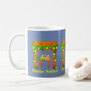 Caneca De Café Feliz Sukkot, Personalizado