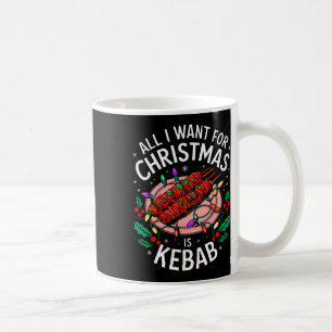 Caneca De Café Feliz Xmas Tudo O Que Quero É Que Homens Do Kebab