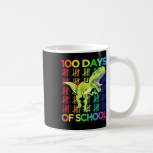 Caneca De Café Felizes 100 Dias De Escola Para Crianças Meninos D