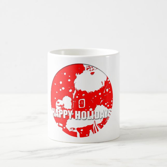 Caneca De Café Felizes Férias - Papai Noel - (Centro)