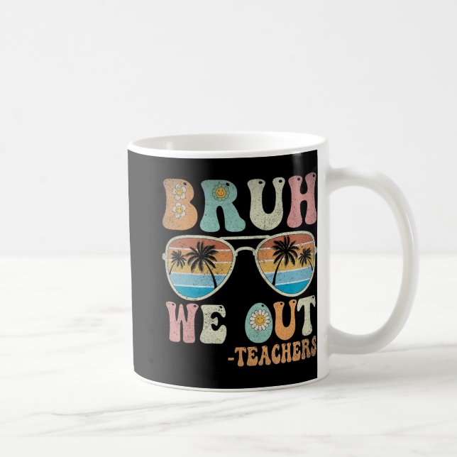 Caneca De Café Felizes Professores Retroristas No Dia Passado (Direita)