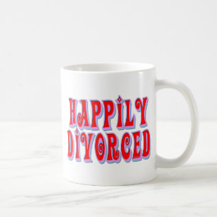 Caneca De Café Felizmente Divorciado