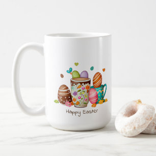 Caneca De Café Felz pascoa