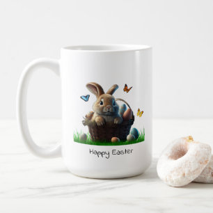 Caneca De Café Felz pascoa