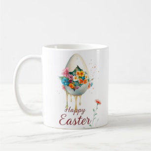 Caneca De Café Felz pascoa!