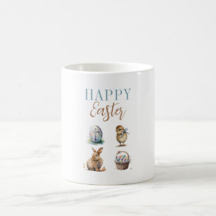 Caneca De Café Felz pascoa