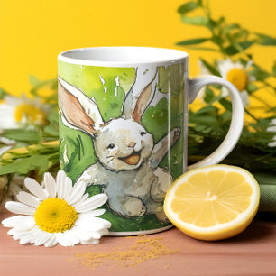 Caneca De Café Felz pascoa Bunny Mug #8