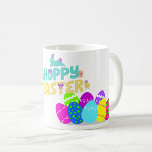 Caneca De Café Felz pascoa Café Mug
