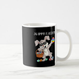Caneca De Café Felz pascoa Dia De Dabbing Rabbit Ovos Toddler Men